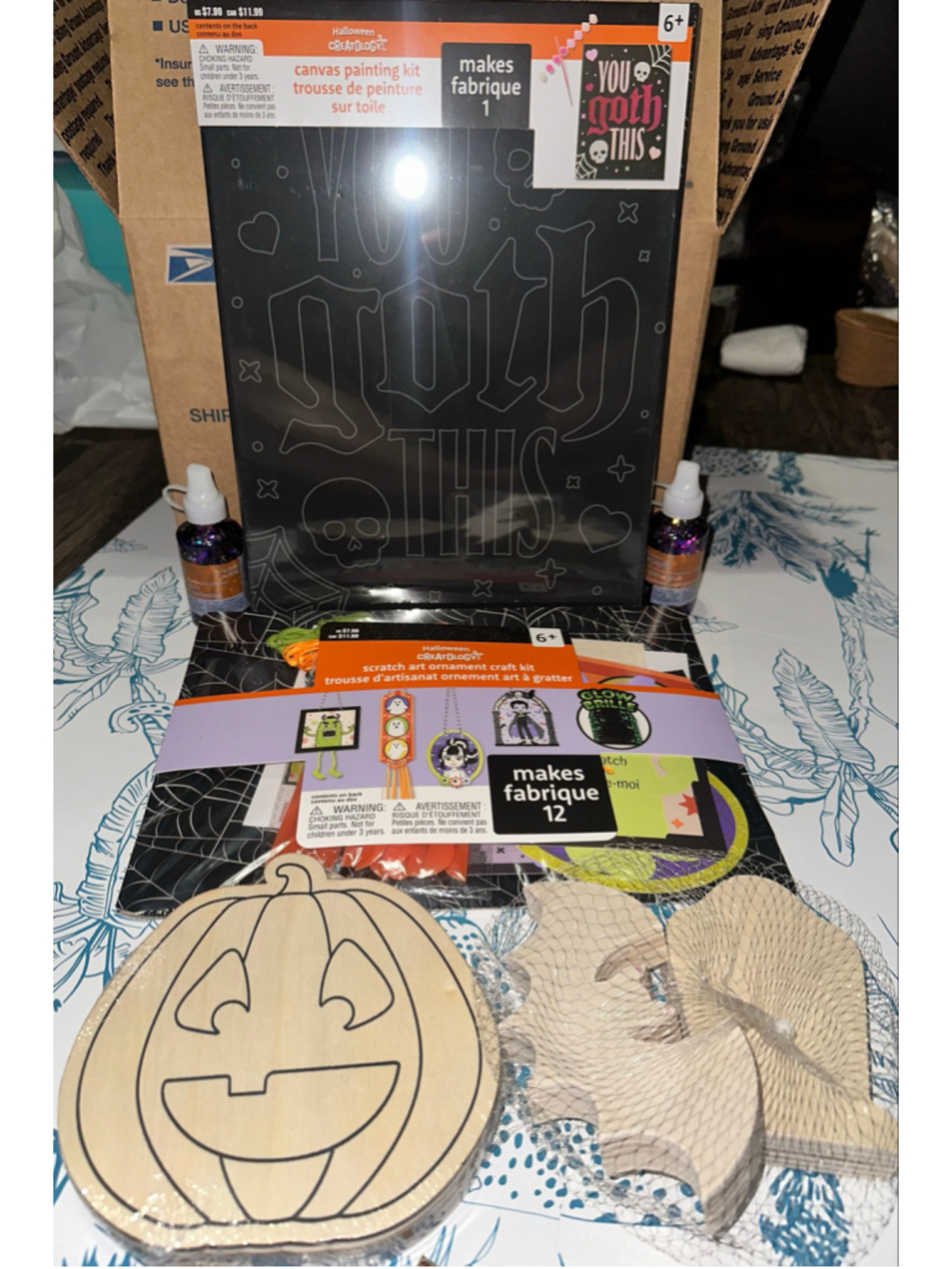 Creatology Halloween Arts & Crafts Bundle One Size Black Orange